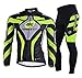 sponeed Men's Cycling Jersey Full Sleeve Riding Wear Long Sleeve T Shirts Pants