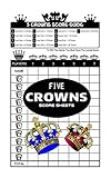 Five Crowns Score Sheets: Extra Small 5