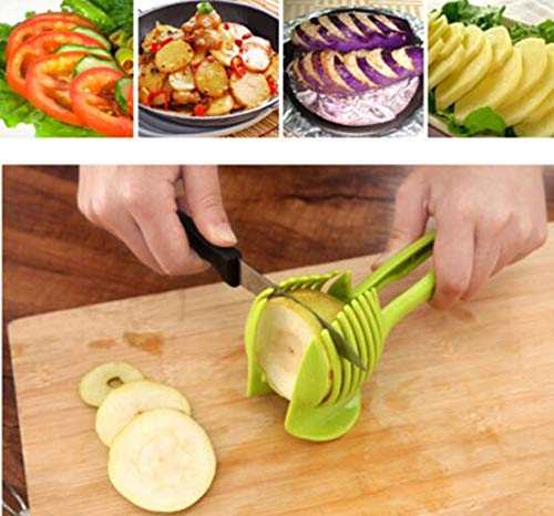 Shredders Slicers - Sell Hand Held Lemon Onion Tomato Fruit Slicer Chopper Cutter Food Clips S - Paper Chopper Slicer Sink Rack Cutter Tool Hand Fruit Drain