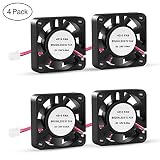 3D Printer Cooling Fan, 40mm x 40mm x 10mm Blower Cooling Fan with 2 Pin Terminal for Hotend Extruder Heatsinks Makerbot MK7 MK8 CPU Chip Arduino (24V 0.06A)