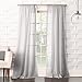 No. 918 16871 Tayla Crushed Texture Semi-Sheer Rod Pocket Curtain Panel, 50