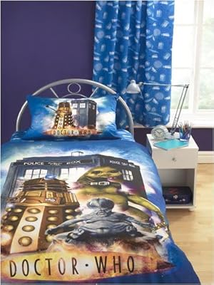 Doctor Who Curtains Dr 72 Drop Amazon Co Uk Kitchen Home