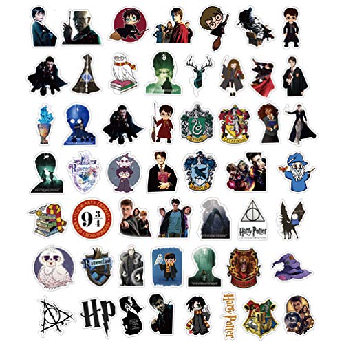 MOQIAN Laptop Stickers for Kids&Teen Waterproof Skateboard Pad Car Snowboard Bicycle Luggage Decal 44Pcs Pack
