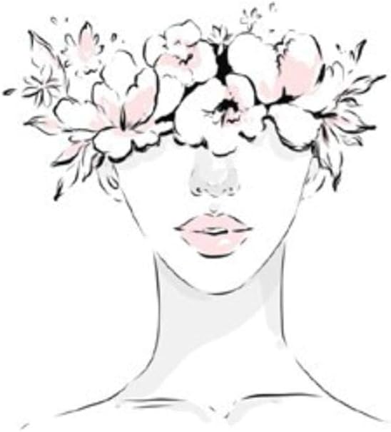 Cartel creativoHermosos carteles de plumas de animales de color rosa