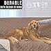 Home Fashion Designs Reversible Sofa Protector. Furniture Protector for Living Room with Secure Straps. Furniture Protectors for Kids, Dogs and Pets. (Sofa, Chocolate/Flax)