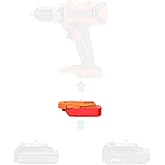 1 Adapter for Ridgid 18v Tools - Compatible with Black+Decker and Porter Cable 20v MAX (Not 18v) Battery - Adapter Only