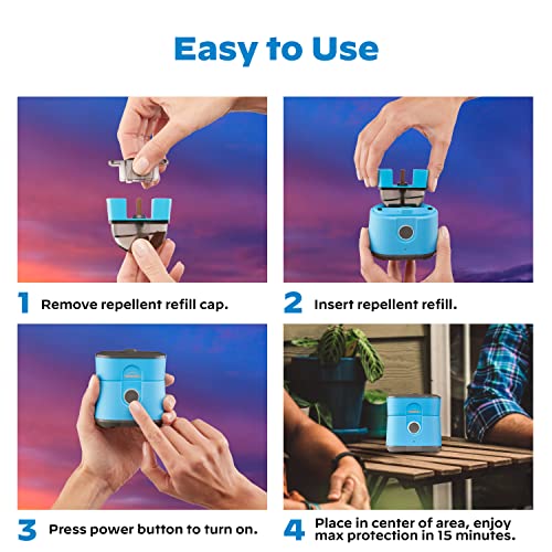 Thermacell Mosquito Repellent Radius Zone, Gen 2.0, Rechargeable