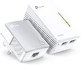 TP-Link TL-WPA4220 KIT AV600 Powerline WiFi Extender 300Mbps 2+1 Ethernet UK view 2