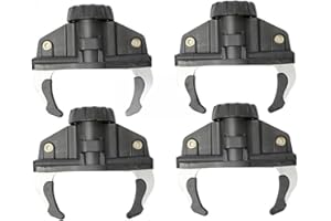 Quick-Fix Roof Box Mounting Kit - Universal Quick-Release Caliper Clips for Car Roof Racks & Luggage Carriers | Secure Fasten
