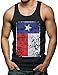 Big Texas Flag - Distressed Men's Tank Top T-shirt Tee