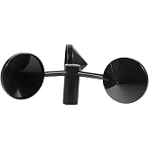 FONDOTIN Anemometer Cup Replacement 3 Cup Wind Speed Sensor Housing Lightweight Wind Meter Accessory for Outdoor Weather Monitoring Easy to Install 5.90 X 5.90 X 2.44 in