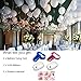 Bonropin 2 Pieces Balloon Tying Tool with 2 Rolls 32Ft Ribbon Party Tieing Knot Supplies,Great for Helium Tanks, Balloon Arches, Knotting Faster and Save Time