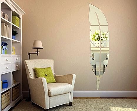 Sunyum Wall Mirror Decorative Unbreakable Acrylic Mirror Mirror
