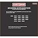 Craftsman HEPA Material Wet/Dry Vac Filter, 3 To 4 Gallons, 9-16950