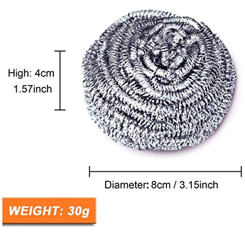 Household Surfaces Scrub Sponge Scouring Pads (Stainless Steel Wool Scouring Pads)