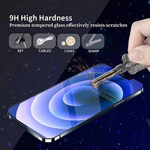 Glass Screen Protector For iphone11/XR 6.1 Inch 3 Pack Anti-Scratch Tempered Glass Flim No-Bubble 9H Hardness Anti-fingerprint Easy to Install