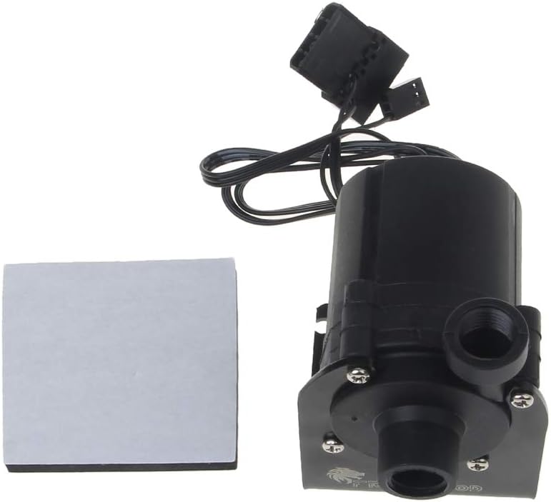 lailongp SC800 SC600 12 V 10 W DC water pump with 600 L/H G1 / 4 inch input and output use for water cooling with pump holder for CPU