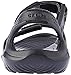 Crocs Men's Swiftwater River Sandal M Fisherman, Black/Black, 11 M US