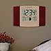 La Crosse Technology WS-8117U-IT-C Digital Wall Clock, with Temperature and Moon Phase