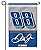 Dale Earnhardt Jr #88 2-Sided GARDEN Flag WITH METAL POLE Banner Nascar Racing