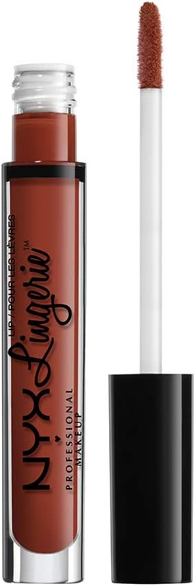 NYX Professional Makeup Lip Lingerie Liquid Lipstick 12 Lipli Creamy Matte Long