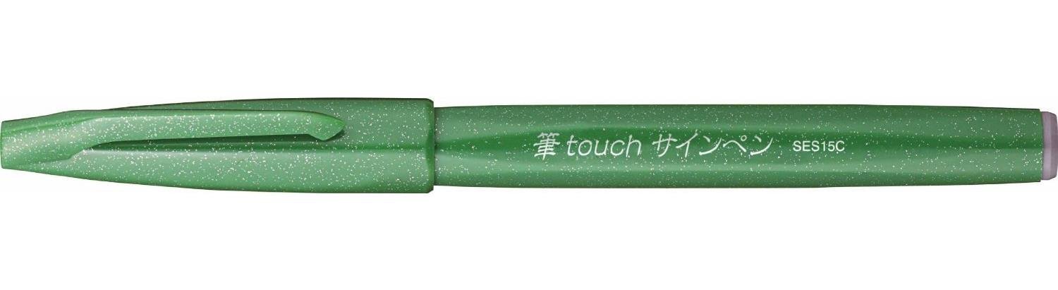 Pentel Brush Sign Pen Green