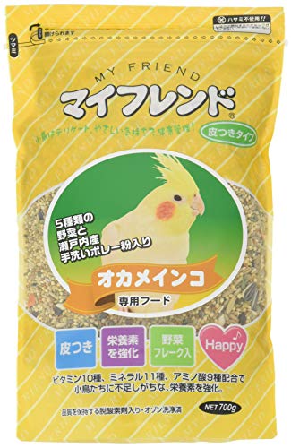 マイフレンド 皮つき オカメインコ 700グラム (x 1)