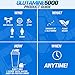 Evlution Nutrition L-Glutamine 5000, 5g Pure L Glutamine Per Serving, Post Workout, Nitrogen Transporter, Immune Support, Vegan, Gluten-Free, Unflavored Powder (100 Servings)