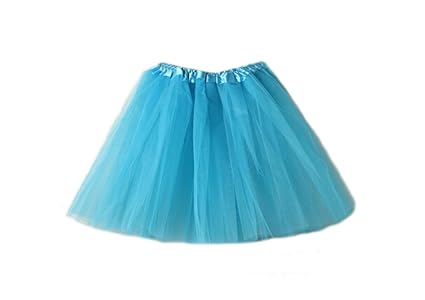 DELEY Damen Tütü Ballettrock Tüllrock Petticoat Pettiskirt Unterrock Tanzkleid