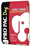 PRO PAC Dog Adult Chunk Super Premium Dry Dog Food, 16-1/2-Pound