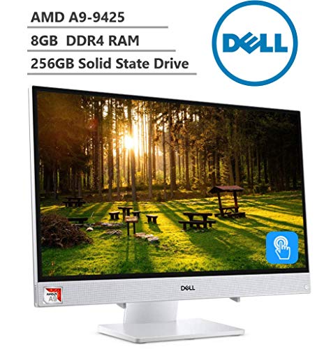 KKE 2019 Inspiron 24 All-in-One AIO Desktop Computer 23.8″ FHD IPS Touch Display AMD A9-9425, 8GB RAM, 256GB SSD, HDMI, Multi-Card Reader, Wireless-AC,Wireless Keyboard&Mouse, Win10