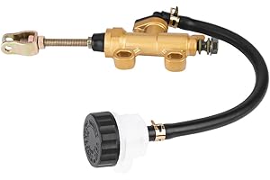 650 Gs Master Cylinder,Rear Brake Master Cylinder For A 1981 Gl1100,Universal Rear Foot Brake Master Cylinder Pump with Reser