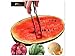 KOODER Watermelon Slicer Corer and Melon Baller with a chisel!It can be used for a variety of fruit,such as melon,watermelon,dragon fruit and so on!Suitable for families salads,fruit platter!