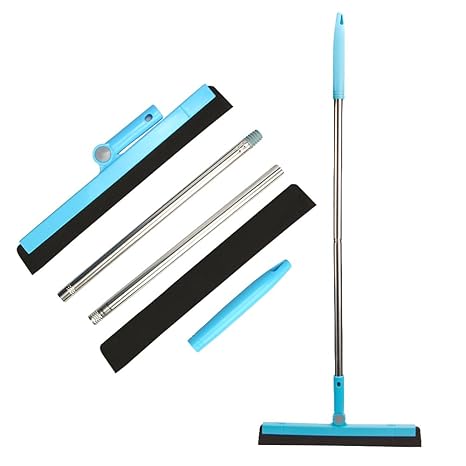 Wasserschieber Bodenabzieher Dusche Fensterabzieher Mit Stiel 127 cm Abzieher Boden Dusche Wasser Wischer