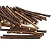 NUOLUX 10CM Long 0.5-0.8CM in Diameter Wood Log Sticks for DIY Crafts Photo Props 100pcs (Wood Color)