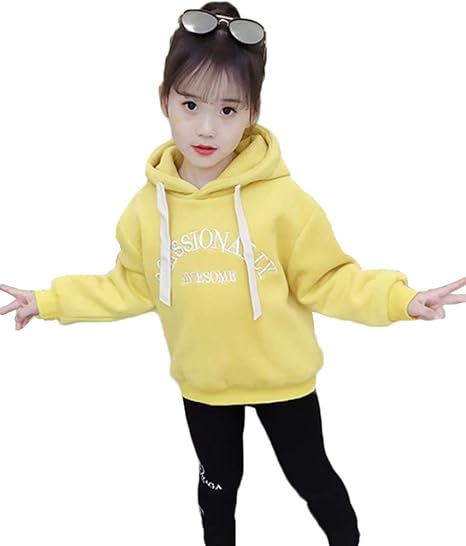 Amazon Bscoolパーカー キッズ トレーナー 女の子 フードパーカー ガールズ スウェットパーカー 切り替え 韓国風 長袖 トレーナー パーカー 通販