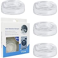 ZC GEL Anti Vibration Pads for Washing Machine(4 Pcs), Shock and Noise Cancelling Washing Machine Support, Adhesive Anti…