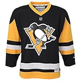 NHL Youth Pittsburgh Penguins Team Color Replica Jersey - R58Hwbpp (Black,L/XL)