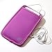 SYB Phone Pouch, Neoprene EMF Protection Sleeve for Cell Phones up to 3.25” Wide, Purple