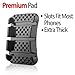 SlipToGrip - Smart Cell Phone Sticky Pad Holder with Multiple Angle Viewing. Eliminates Glare. Use GPS. Surface Grip and Stand. Mount at Angle. Won Best New Design.
