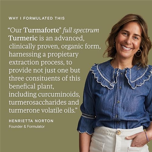 Wild Nutrition Food-Grown Turmaforte Turmeric | Organic Turmeric Capsules | High Absorption Muscle & Joint, Antioxidant, & Immune Support | Curcumin Supplements | 60 Capsules