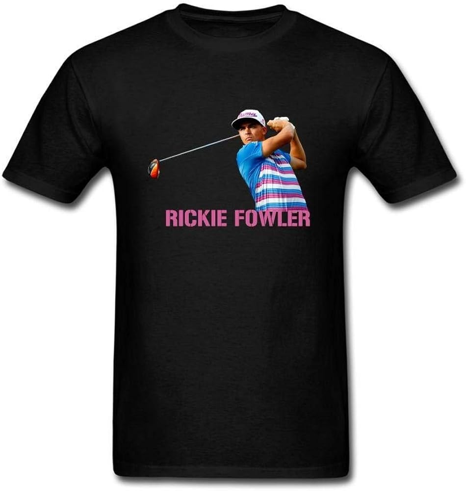 Herren TShirt Rickie Fowler DIY Baumwolle Kurzarm Amazon.de Bekleidung