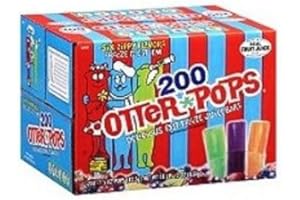 Otter Pops Assorted Flavors, 200-Count