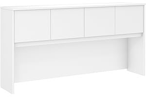 Bush Business Furniture Studio C 72W Desk Hutch, White