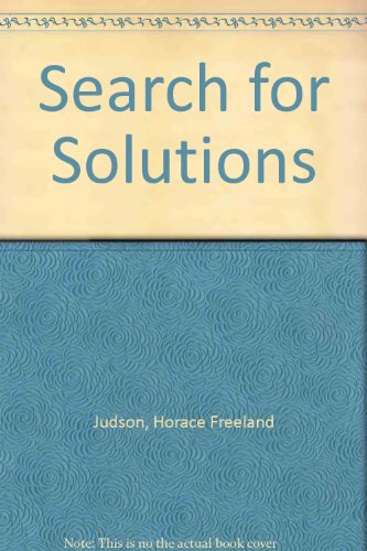 Search for Solutions 0517327201 Book Cover