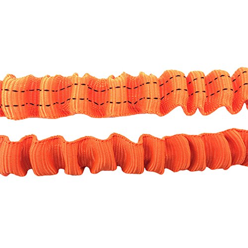 Tethers Tools Single Carabiner Tool Lanyard Safety Rope for Climbing Extended Length (2Pcs) - Thumbnail 3