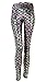 Ayliss New Mermaid Fish Scale Printed Leggings Stretch Tight Pants,Colorful S