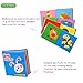 LALABABY Animal Party Cloth Book Early Education Toy for 0-18 Months