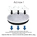HoneyGuaridan Pet Drinking Water Fountain, Super Quiet Automatic Cat Water Dispenser with 1 Replacement Filters for Dogs, Cats, Birds and Small Animals (Grey18)