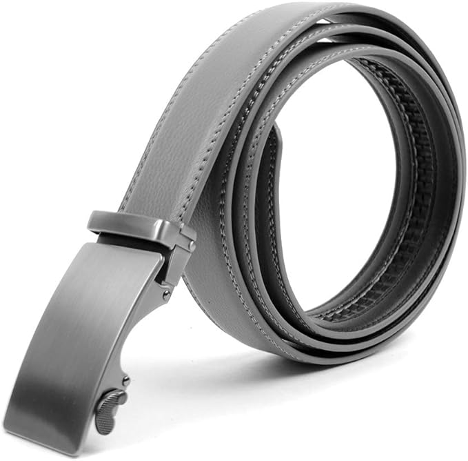 mens grey leather belt designer brands